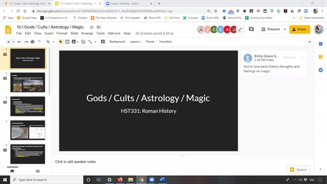 Thumbnail for Lecture 15.1 Gods/Cults/Astrology/Magic