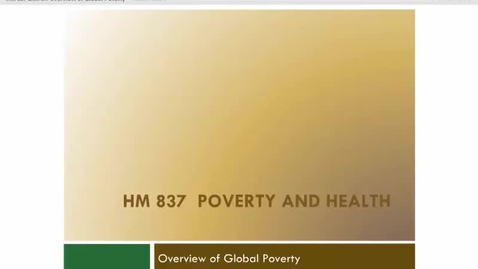 Thumbnail for Global Poverty