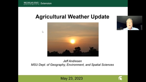 Thumbnail for Agricultural Weather Update - May 23, 2023