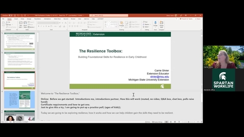 Thumbnail for Family Employee Resource Group: The Resilience Toolbox
