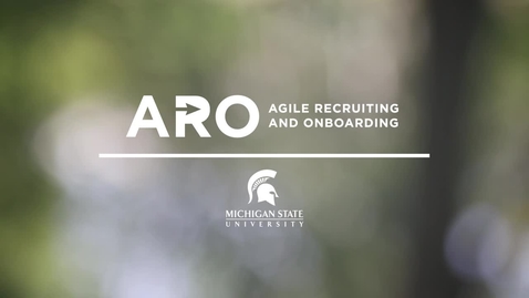 Thumbnail for Agile Recruiting and Onboarding (ARO) Project Introduction