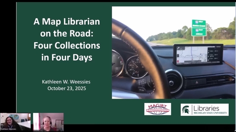Thumbnail for A Map Librarian on the Road: Four Collections in Four Days