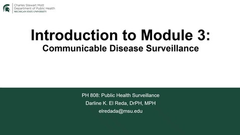 Thumbnail for PH 808 Module 3 Introduction