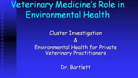 Thumbnail for VM_544-10262010-VetMed-Environ-Bartlett