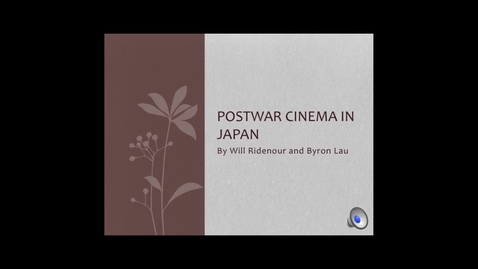 Thumbnail for Postwar Cinema in Japan