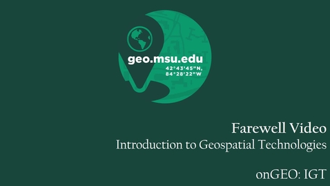 Thumbnail for IGT, Farewell