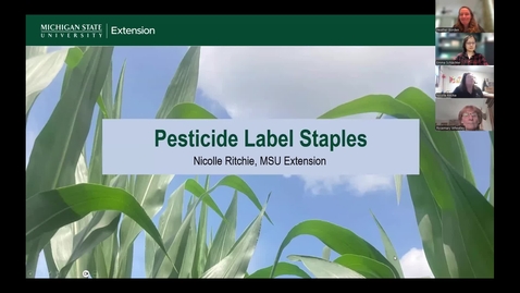 Thumbnail for 2026 Credit Clinic Jan 5_Nicolle Ritchie_Pesticide Label Staples
