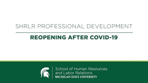 Thumbnail for return to work - 2 aspects