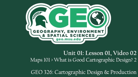Thumbnail for GEO 326, Video Lecture: Unit 01, Lesson 01, Video 02