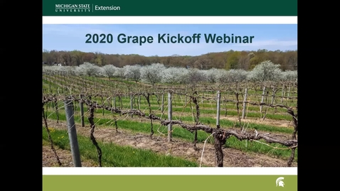 Thumbnail for Grape Kickoff 2020 - Introduction and 2019 Recap