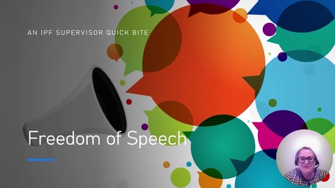 Thumbnail for Free Speech Quick Bite 1.mp4