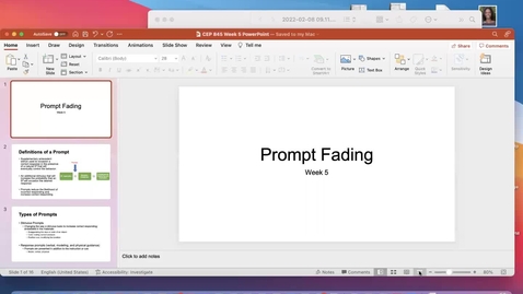 Thumbnail for CEP 845 Week 5