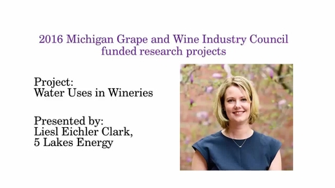 Thumbnail for Water Uses in Wineries
