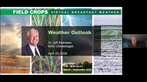 Thumbnail for Agricultural Weather Outlook for April 23, 2026