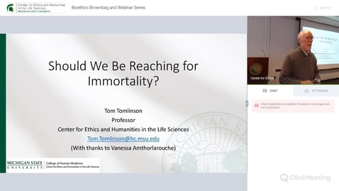 Thumbnail for Should We Be Reaching for Immortality?