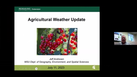 Thumbnail for Agricultural Weather Update - July 11, 2023