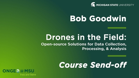 Thumbnail for onGEO-DITF: Drones in the Field: Course Send-off
