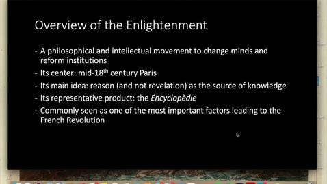 Thumbnail for Lecture 1.3 - Part 2 (Overview of Enlightenment) 