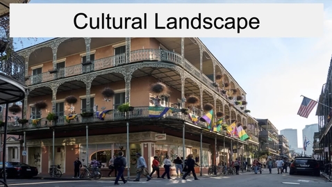 Thumbnail for GEO330: Coastal South: Cultural Landscape