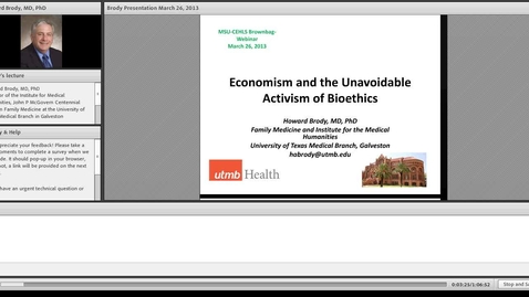 Thumbnail for Economism and the Unavoidable Activism of Bioethics
