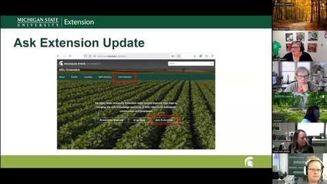 Thumbnail for MSUE Support Staff Series 5th Session: Ask Extension and How to Help people without an email address