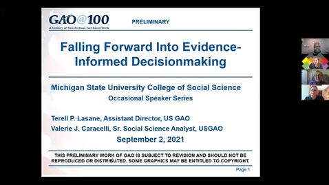 Thumbnail for Falling Forward into Evidence-Informed Decision Making