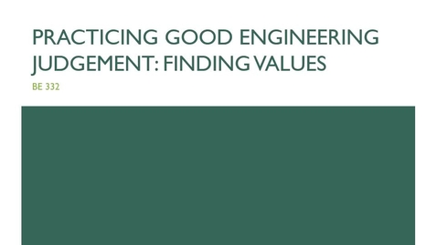 Thumbnail for 3. 2020 Lecture. Reference values with notes