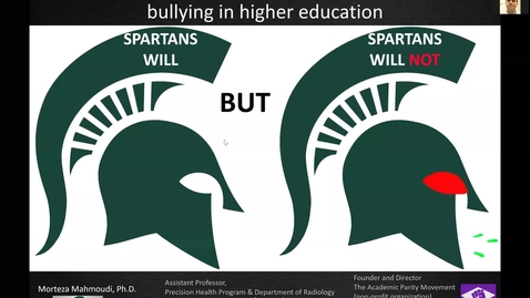 Thumbnail for Toward a Respectful Workplace - Filling the space: Integrative responding to academic bullying in higher education