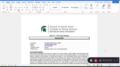 Thumbnail for Syllabus Review/Intro - January 11th 2026, 10:26:38 pm