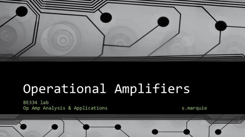 Thumbnail for BE334 OpAmps