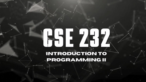 Thumbnail for CSE 232 - Unix Tutorial.mp4