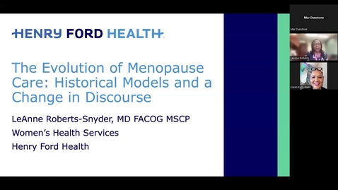 Thumbnail for Shifting Strategies for Menopause Care