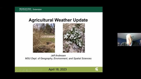 Thumbnail for Agricultural Weather Update - April 18, 2023