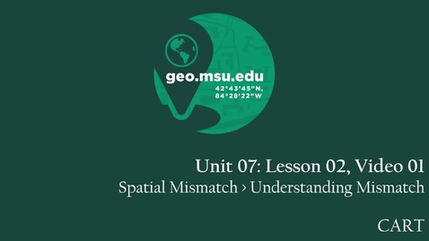 Thumbnail for CART, Video Lecture: Unit 07, Lesson 02, Video 01
