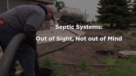 Thumbnail for Dr. Loudon studies septic waste treatment