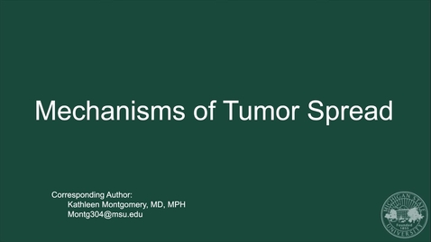 Thumbnail for HPL Pathways of Tumor Spread