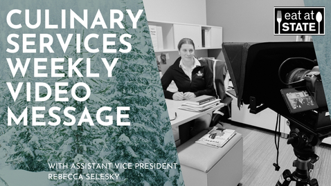 Thumbnail for Culinary Services Weekly Email Message 12.5.25