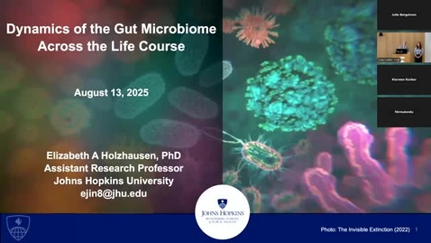 Thumbnail for Dynamics of the Gut Microbiome