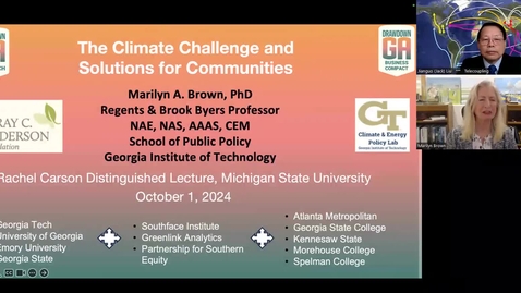 Thumbnail for 2024 Rachel Carson Lecture by Marilyn Brown