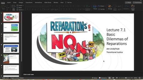 Thumbnail for Lecture 7.1 - Part 1