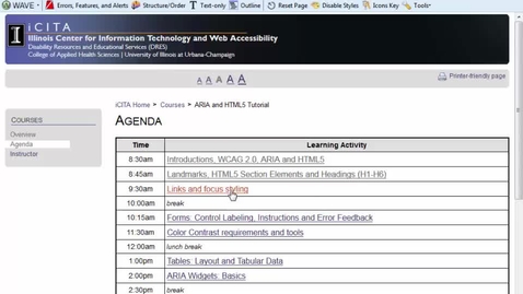 Thumbnail for Gunderson HTML &amp; ARIA AM - Part 05