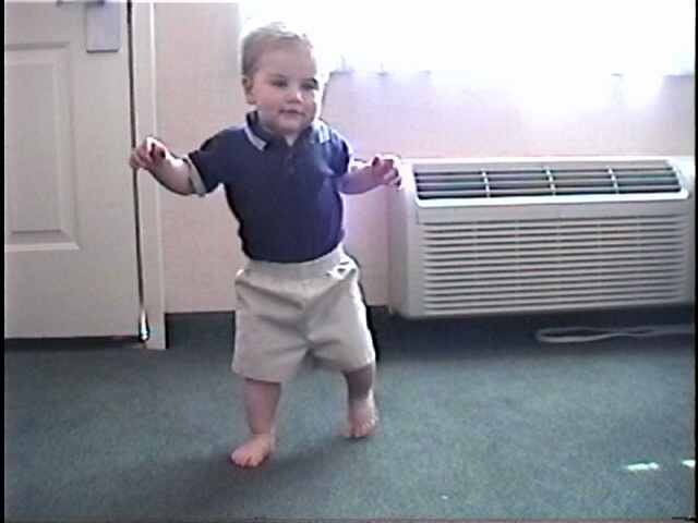 12 month top old walking