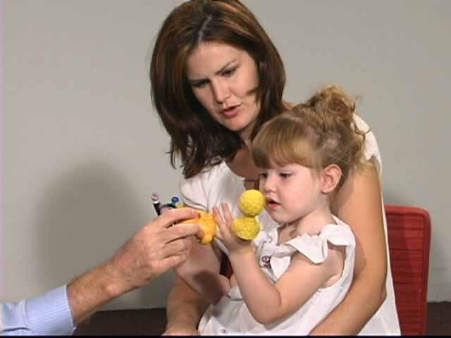 Neurologic Exam-Pediatric | 2 1/2-year-old | Normal | Behavior/Mental Status - Establishing Relationship