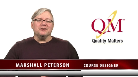 Thumbnail for Quality Matters Benefits