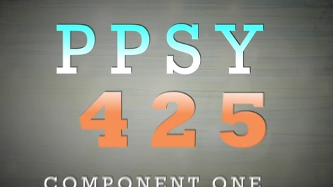 Thumbnail for PPSY 425 Component One