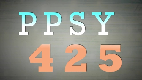 Thumbnail for PPSY 425 Component Three