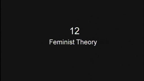 Thumbnail for 12- Feminist Therapy