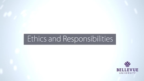 Thumbnail for Ethics and Responsibility Welcome