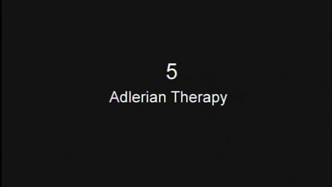 Thumbnail for 5 – Adlerian Theory