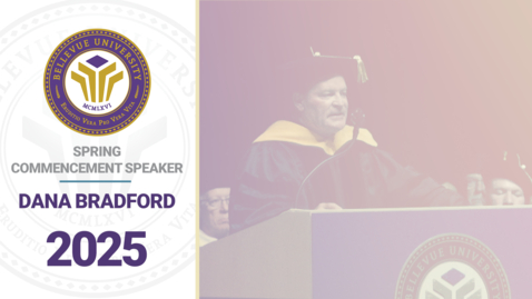 Thumbnail for Spring 2025 Commencement Speaker Dana Bradford
